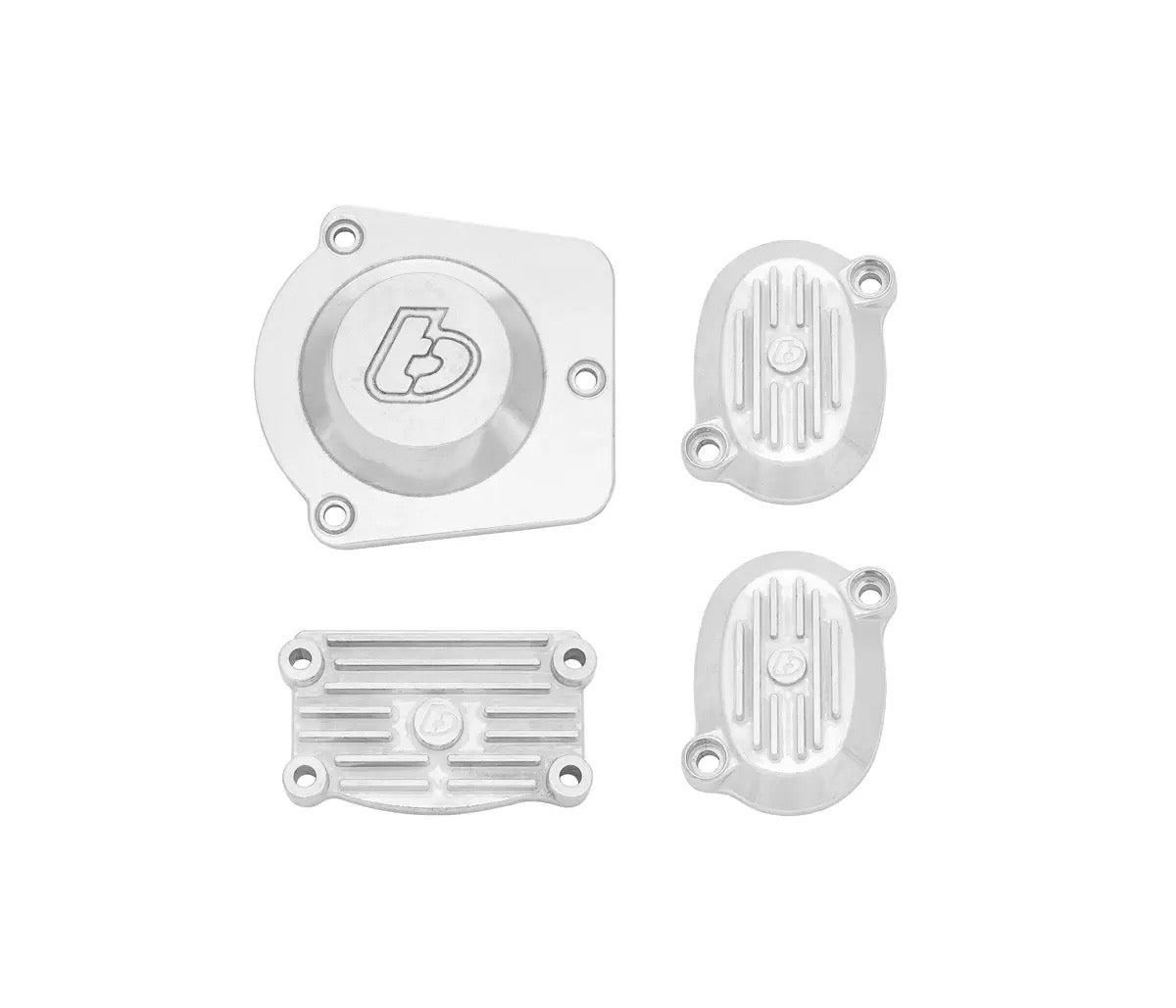 TB Parts V2 Race Head Cover Set, Cast Alum - Honda and Import V2 Head Only